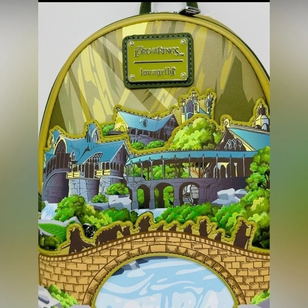 Lord Of The Rings (LOTR) Rivendell Loungefly Mini Backpack BAM EXCLUSIVE - NWT